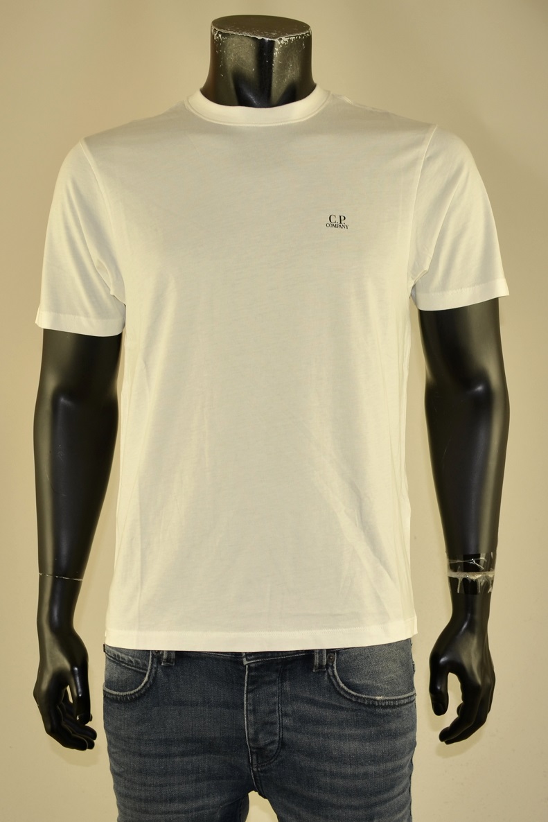 T-shirt Back Goggle Gauze White