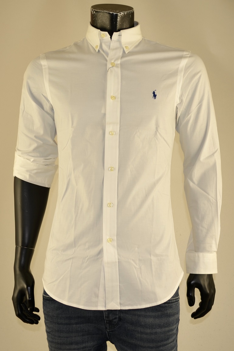 Hemd Slim Stretch White