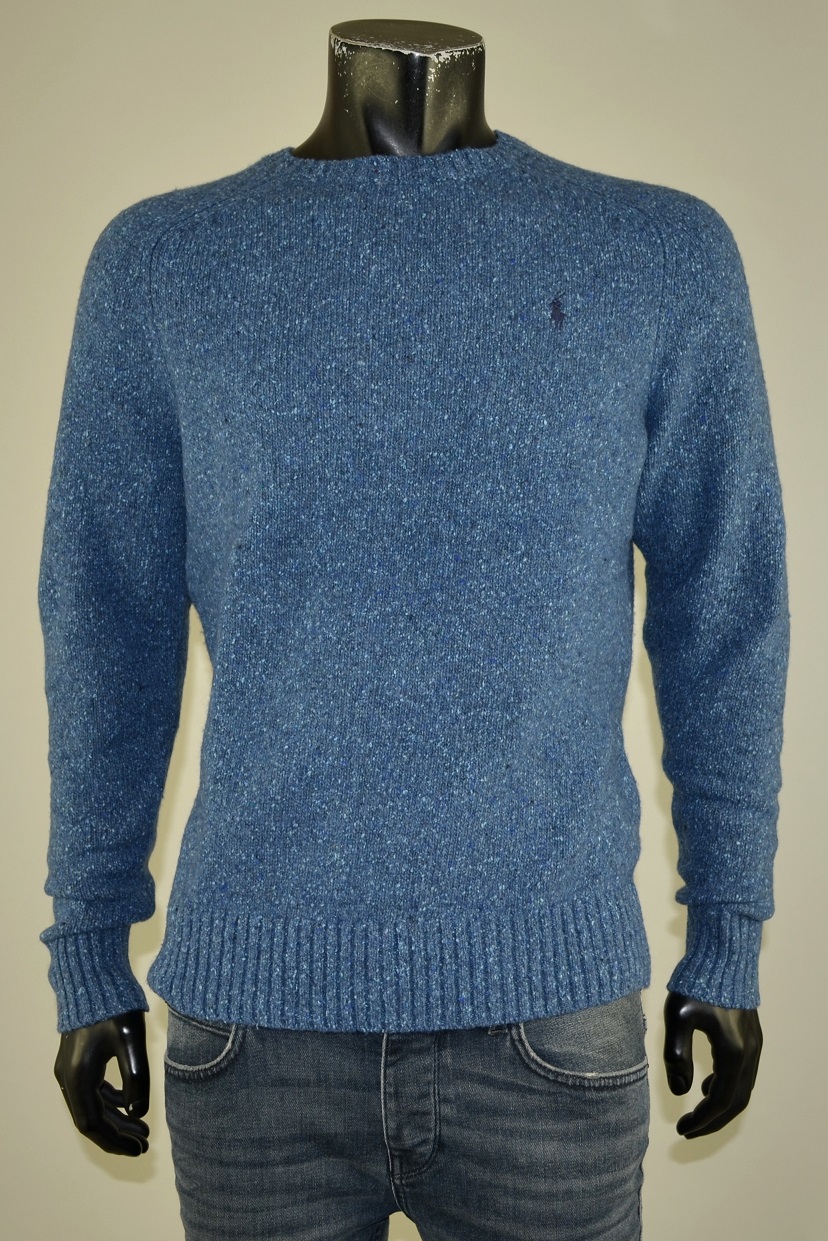 Pull Chambray Blue Donegal