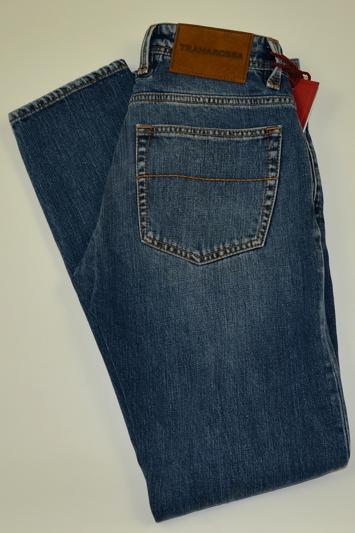 Jeans Leonardo Buttons Blue