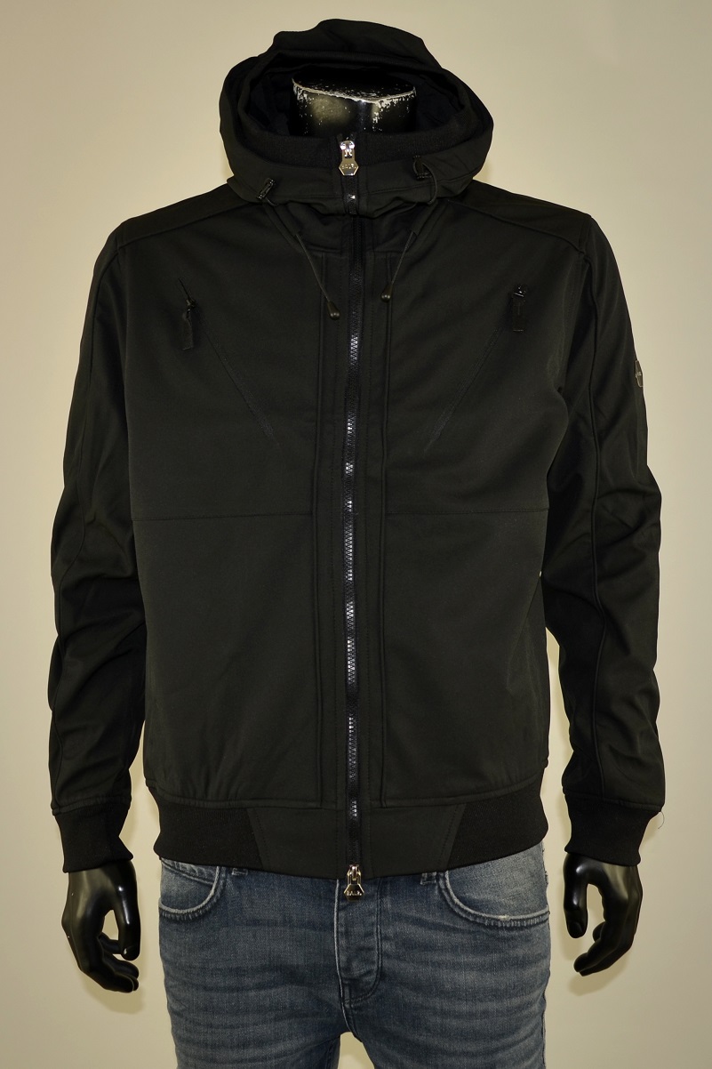 Jas Hexline Soft Shell Jet Black