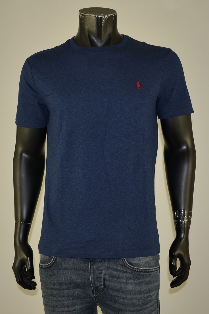 T-shirt Custom Slim Spring Navy Heather